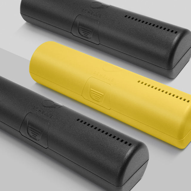 Schelle Electric Toothbrush Travel Cases in Bumblebee & Graphite
