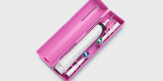Schelle Electric Toothbrush Travel Cases Open