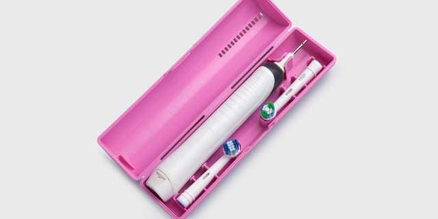Schelle Electric Toothbrush Travel Cases Open